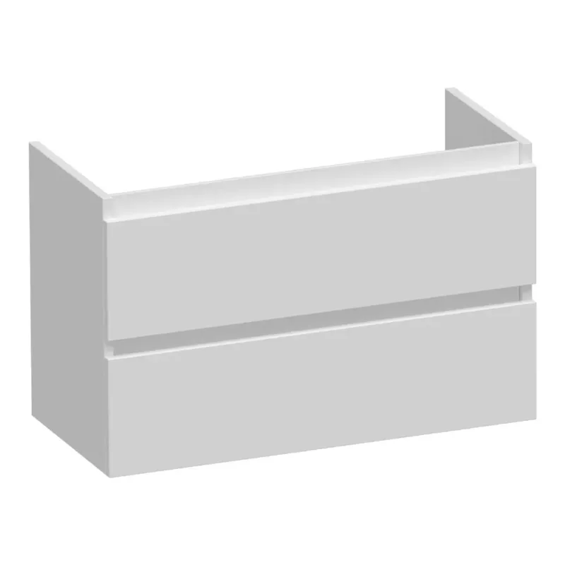 Brauer Joy onderkast ondiep 80cm met 2 softclose lades wit mat Favoriet
