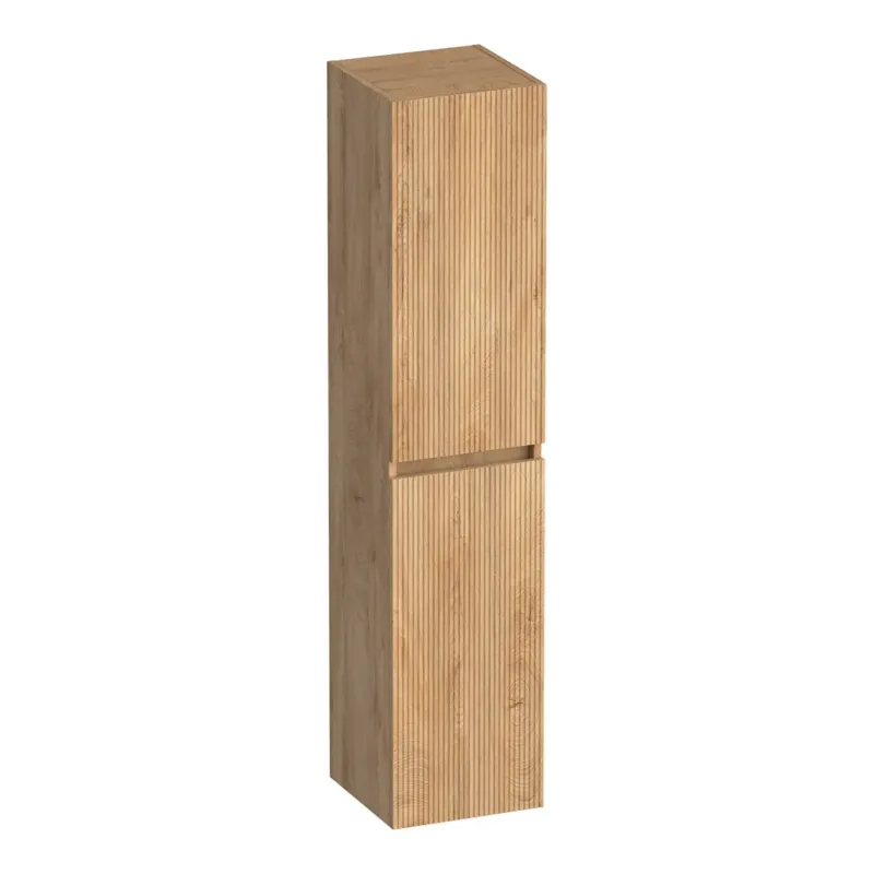 Meest Verkocht Brauer Joy Wavy hoge kast ribbelfront 160cm forest tan