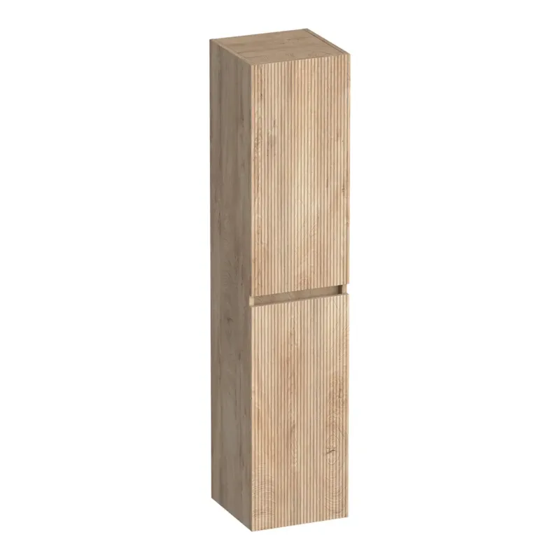 Brauer Joy Wavy hoge kast ribbelfront 160cm forest wheat Op = Op