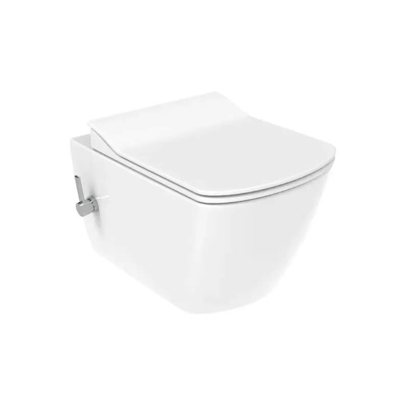 Beperkte Voorraad SaniGoods Cody douche wc met bidetkraan koud water wit glans