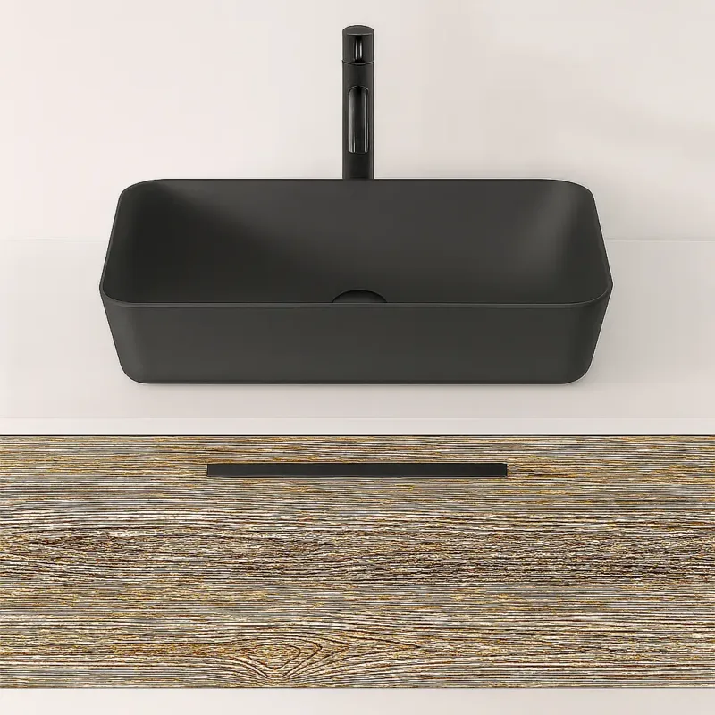 Alleen Vandaag Sanigoods Aqualis keramische waskom 60x40cm mat antraciet