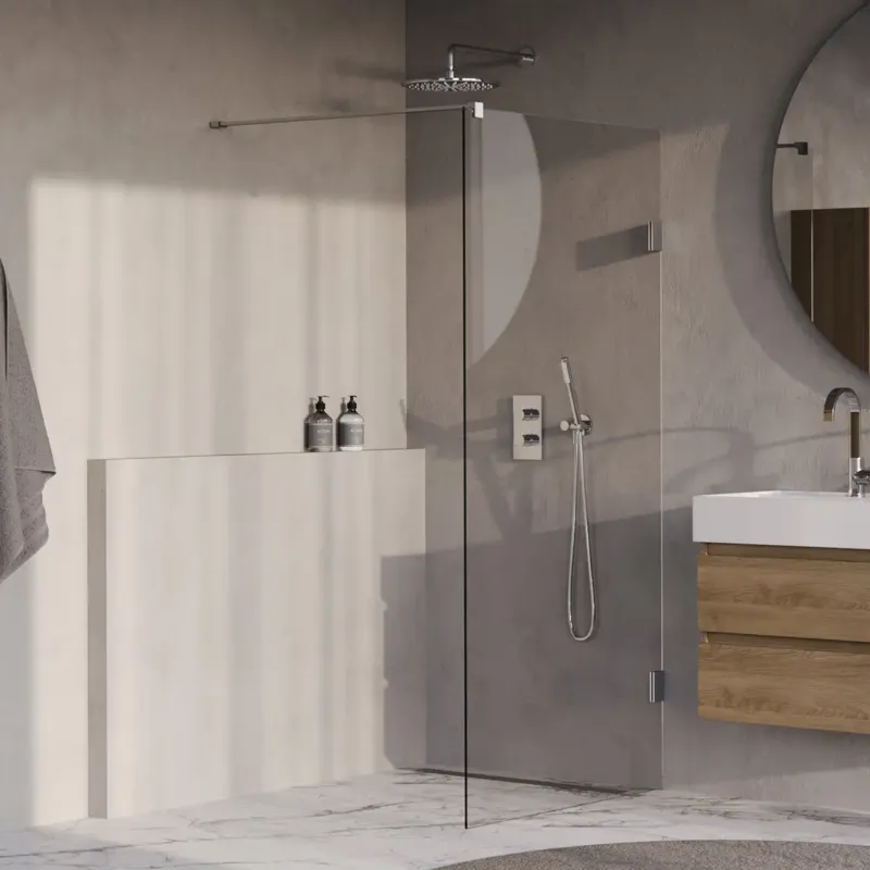 Brauer Void profielloze inloopdouche 90cm chroom Favoriet