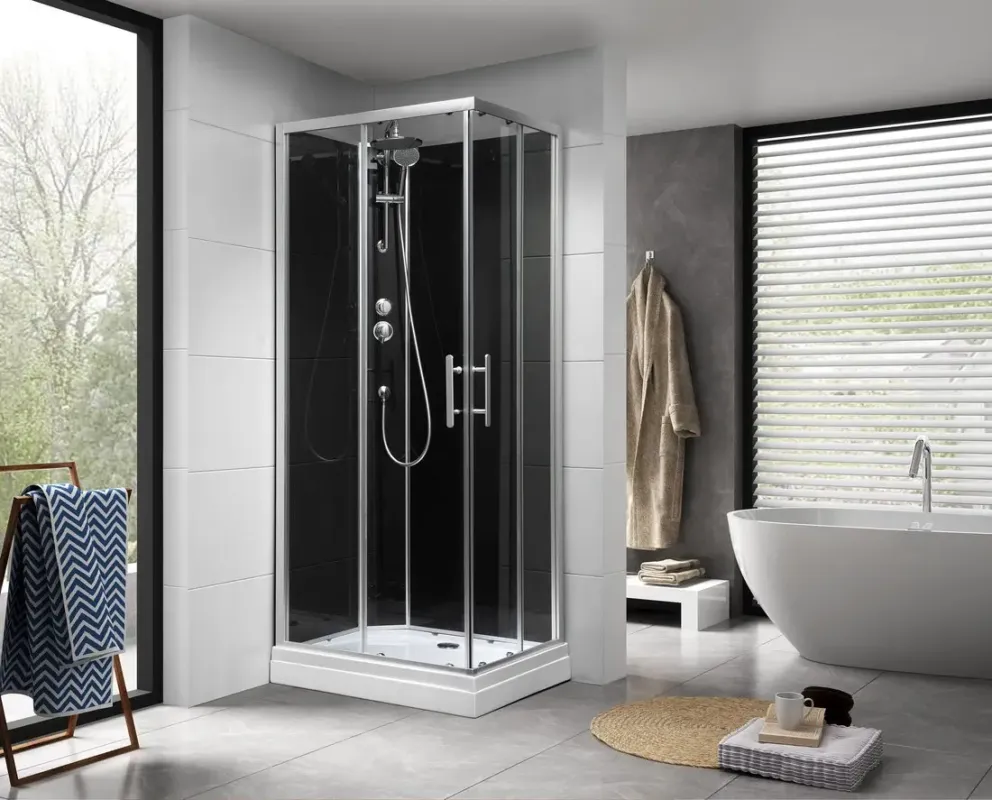 Aqualine Granvik complete douchecabine 90x70x215cm Koopje