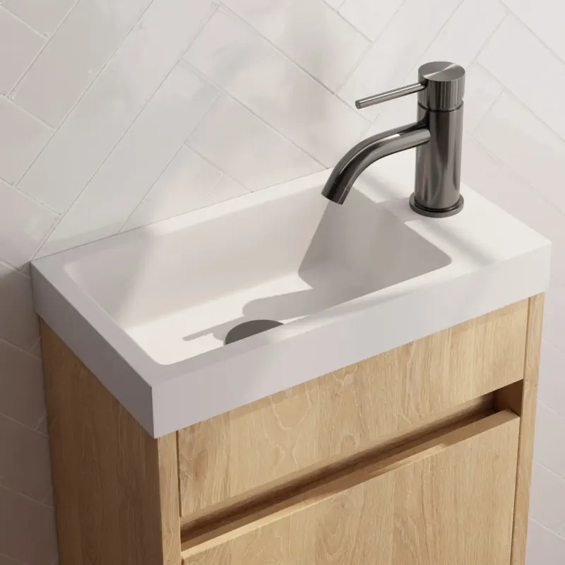 Brauer Stripe opbouw fonteinkraan gunmetal geborsteld PVD Beperkt Aanbod