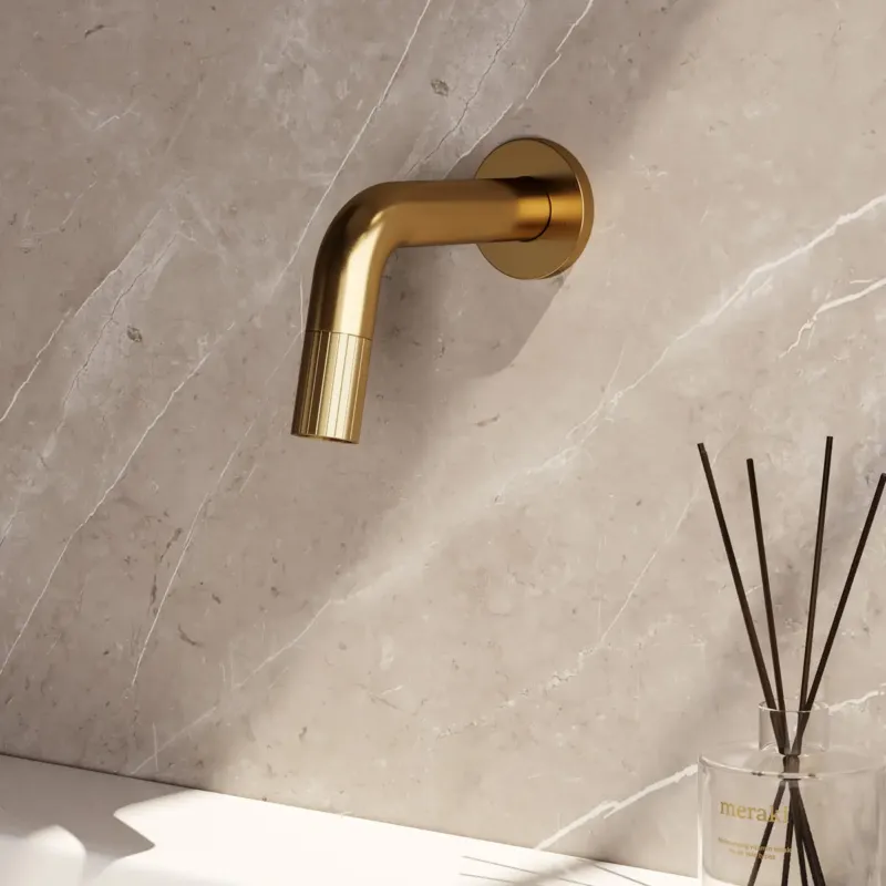 Fabrieksprijs Brauer Stripe inbouw fonteinkraan messing geborsteld PVD