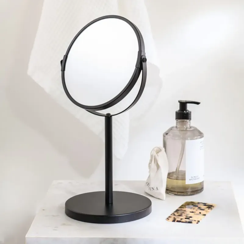 Flitsaanbieding Sealskin make-up spiegel 3x vergrotend zwart