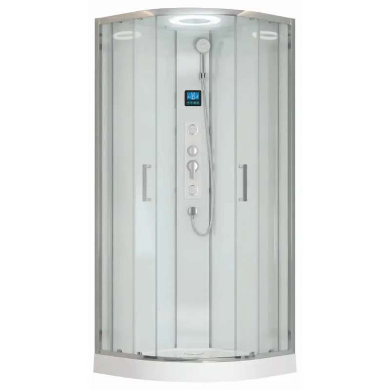 Uitverkoop Kerra Orion complete douchecabine met massagejets wit