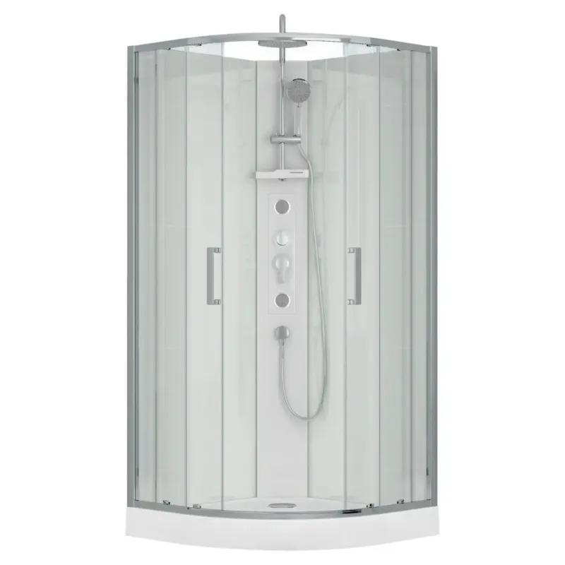 Weekendaanbieding Kerra Wega complete douchecabine met massagejets wit