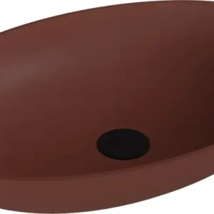 Hoge Kwaliteit Polysan Banera waskom ovaal 60x40cm terracotta