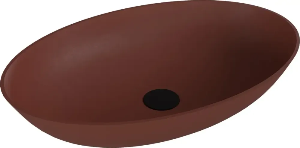 Hoge Kwaliteit Polysan Banera waskom ovaal 60x40cm terracotta