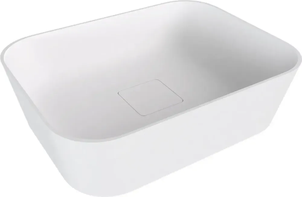 Polysan Banera waskom vierkant 50x36cm wit mat Direct Beschikbaar