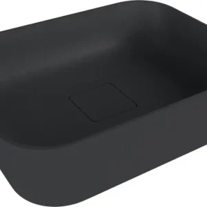 Polysan Banera waskom vierkant 50x36cm antraciet mat Speciale Aanbieding