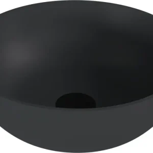 Alleen Vandaag Polysan Banera waskom rond 39x14cm antraciet mat