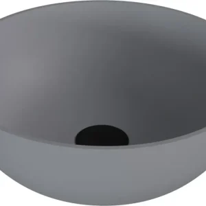 Polysan Banera waskom rond 39x14cm grijs mat Alleen Vandaag