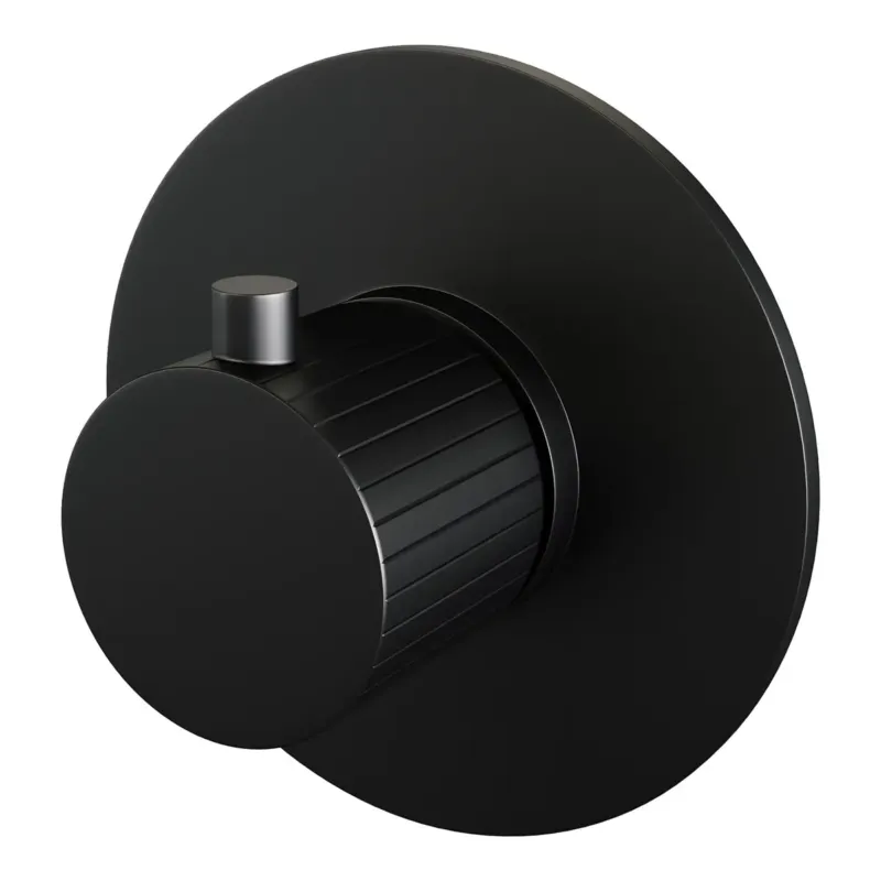 Brauer Stripe inbouwthermostaat zwart mat Superprijs