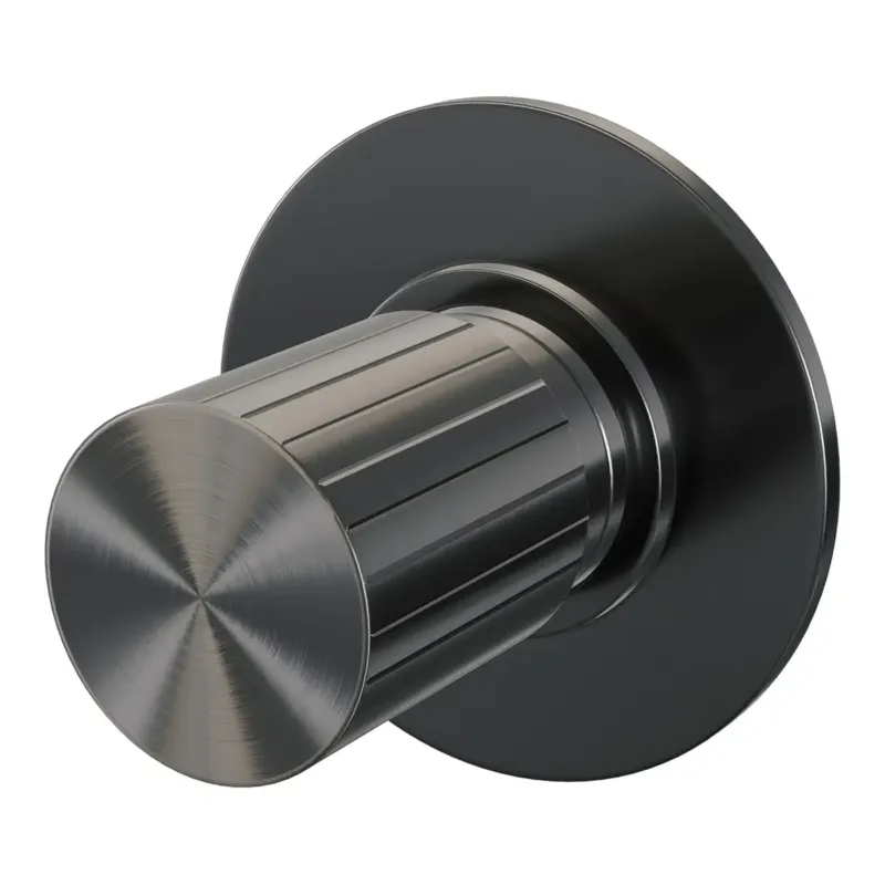 Betaalbaar Brauer Stripe inbouw stopkraan gunmetal geborsteld PVD