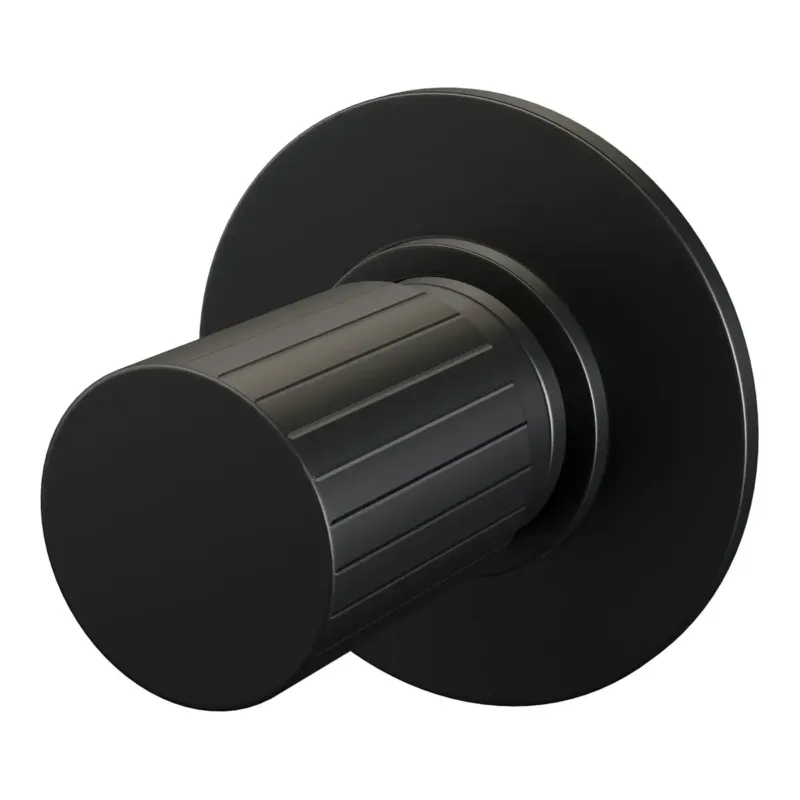 Brauer Stripe inbouw stopkraan zwart mat Koopje