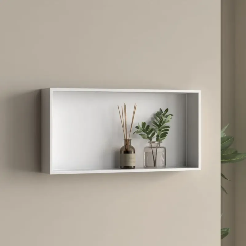 Beperkte Voorraad Best Design Bandy white opbouwnis 60x30x8cm mat wit