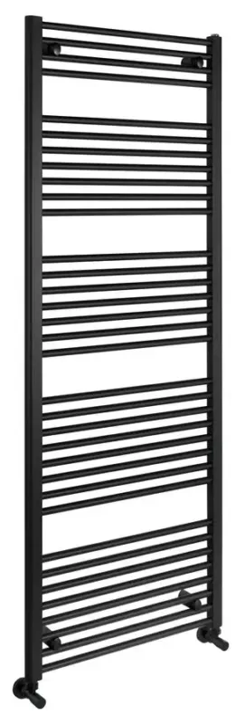 Aqualine Direct badkamer handdoek radiator 60x168cm zwart 1013W Veilige Betaling