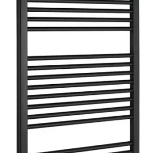 Aqualine Direct badkamer handdoek radiator 60x132cm zwart 795W Nu Kopen