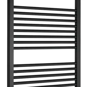 Aqualine Direct badkamer handdoek radiator 60x96cm zwart 597W Express Levering