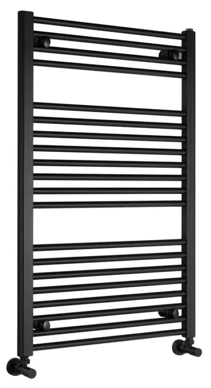 Aqualine Direct badkamer handdoek radiator 60x96cm zwart 597W Express Levering