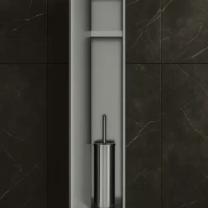Hotbath &More inbouw toiletborstel en toiletrolhouder RVS Veilige Betaling
