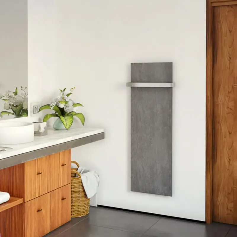 Ecosun CR700 keramisch infraroodpaneel met WiFi 60x120cm beton 700W Seizoensaanbieding