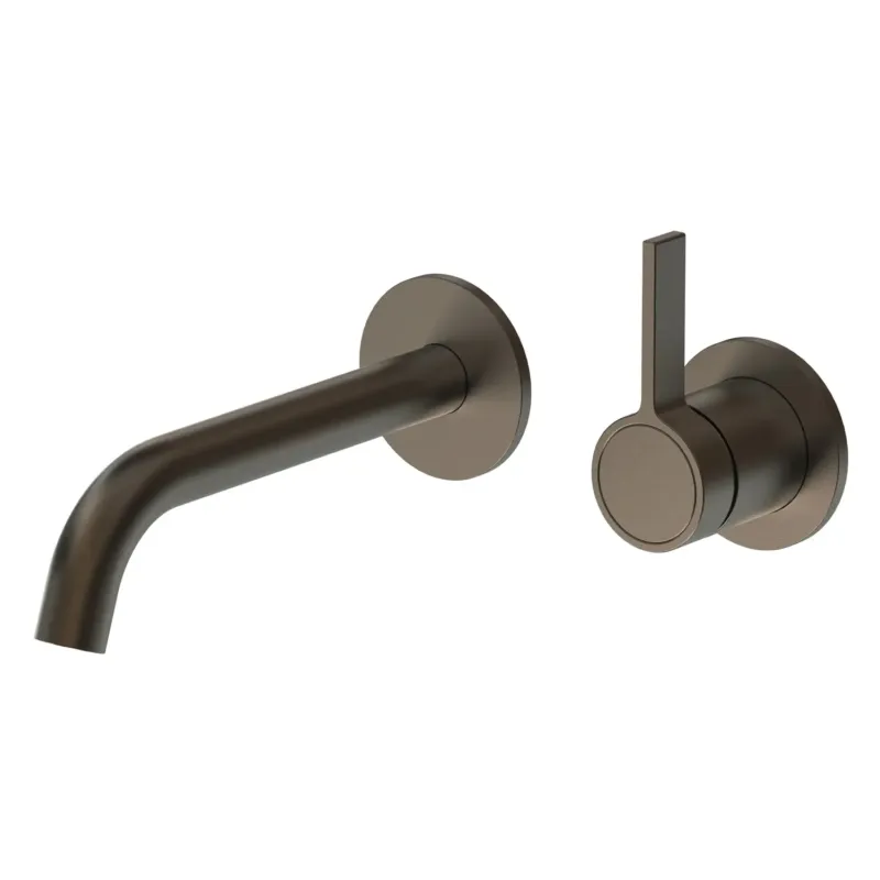 Bestseller Saniclear Premium Manchester inbouw wastafelkraan 2-gats oud brons PVD