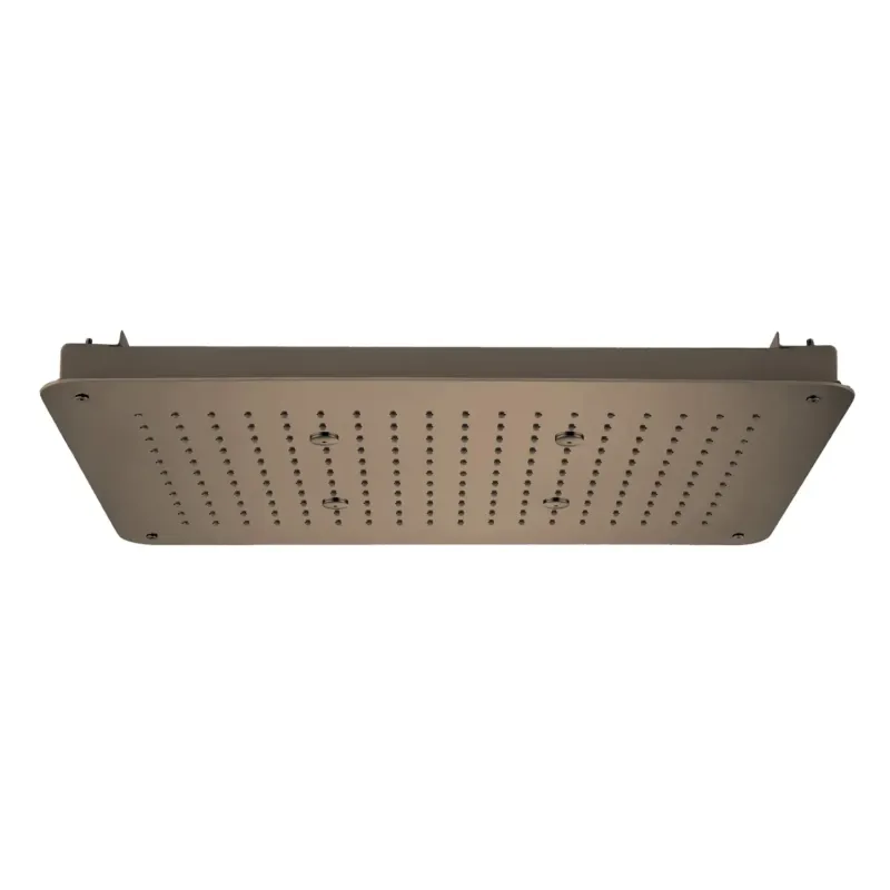 Gecertificeerd Saniclear Premium Manchester inbouw hoofddouche 48x33cm oud brons PVD