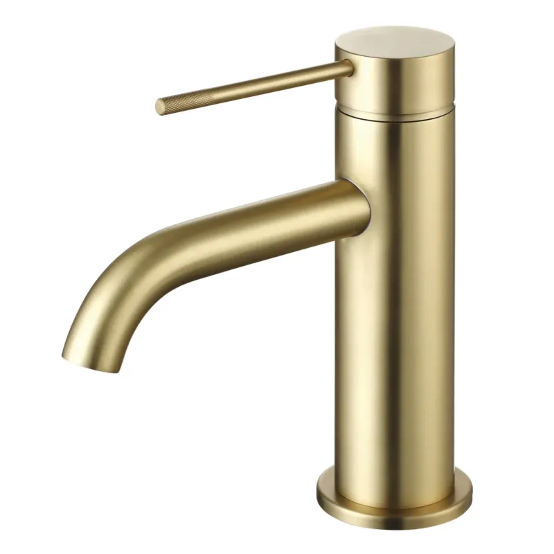 Beste Prijs Saniclear Premium London wastafelkraan geborsteld messing PVD