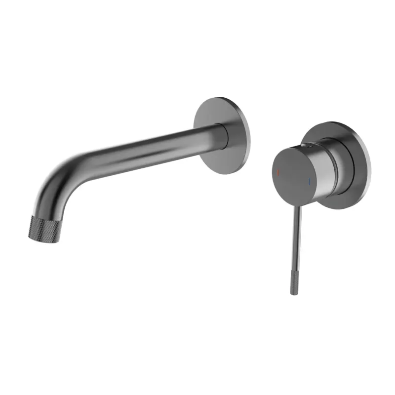Betrouwbaar Saniclear Premium London inbouw wastafelkraan gun metal PVD