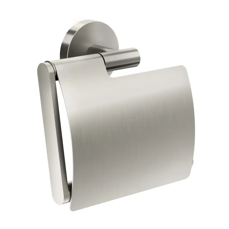 Express Levering Saniclear Premium London wc-rolhouder met klep RVS look PVD