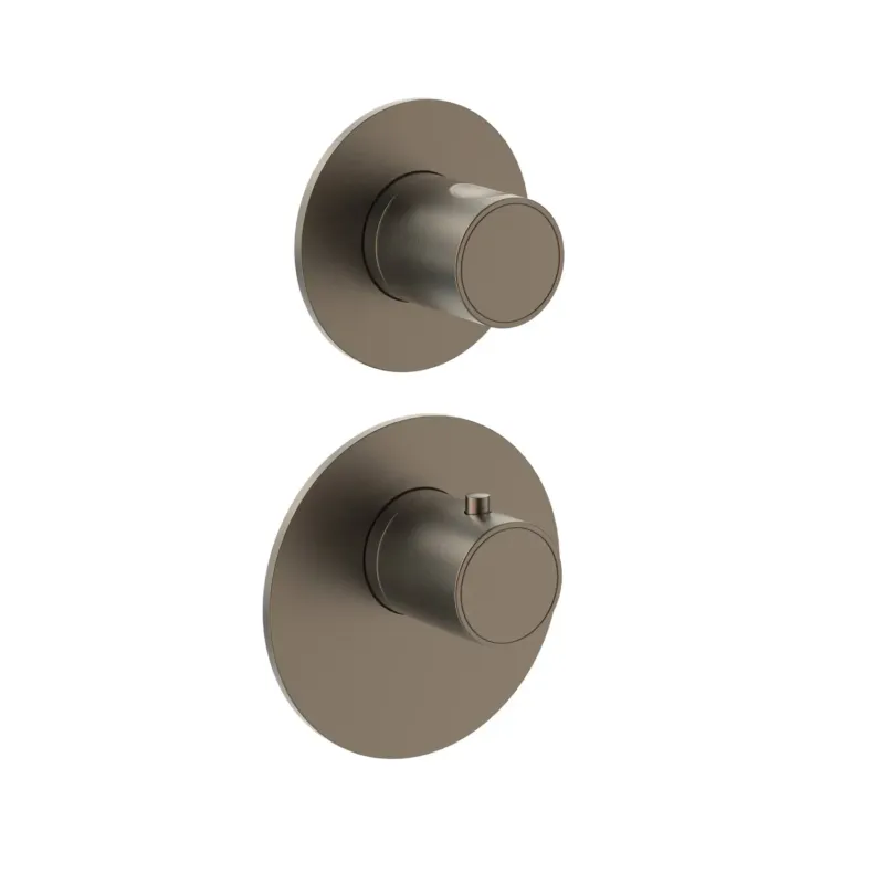 Saniclear Premium Uni inbouw thermostaat 2-wegs oud brons PVD Betaalbaar
