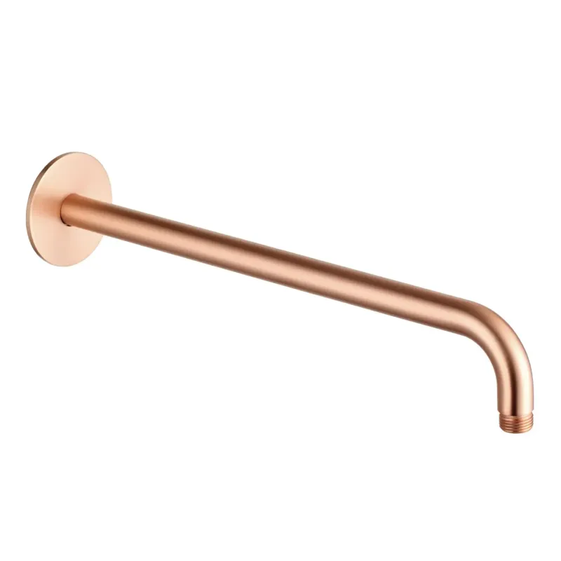 Betrouwbaar Saniclear Premium Uni wandarm 40cm geborsteld koper PVD