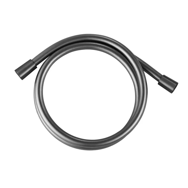 Flitsaanbieding Saniclear Premium Uni doucheslang 150cm gun metal PVD