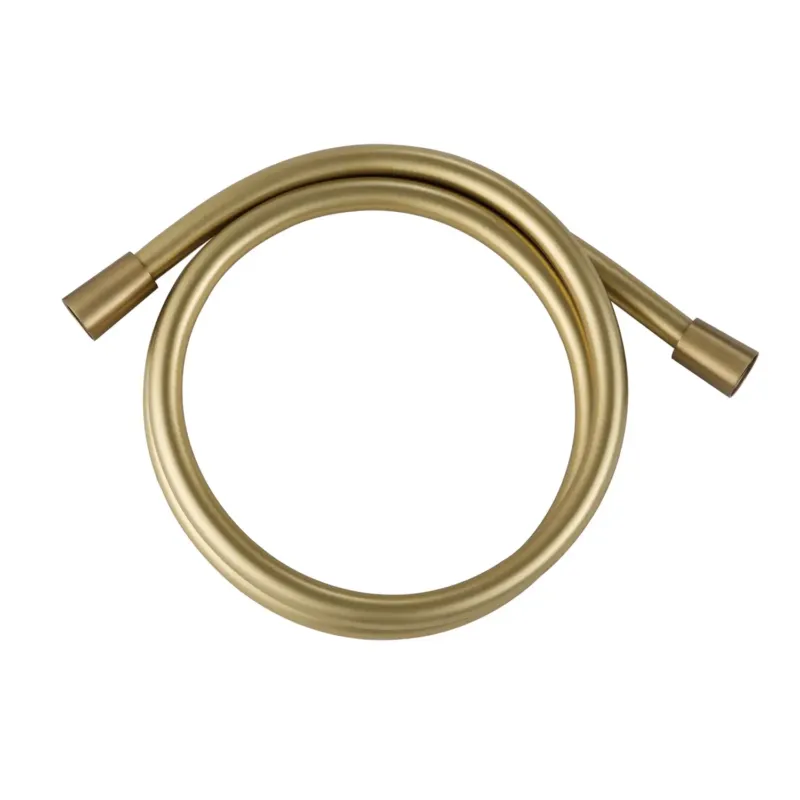 Alleen Vandaag Saniclear Premium Uni doucheslang 150cm geborsteld messing PVD