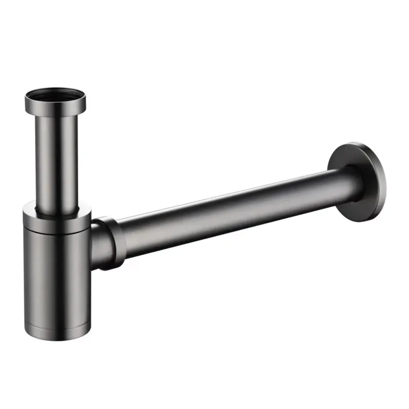 Saniclear Premium Uni sifon gun metal PVD Laatste Versie