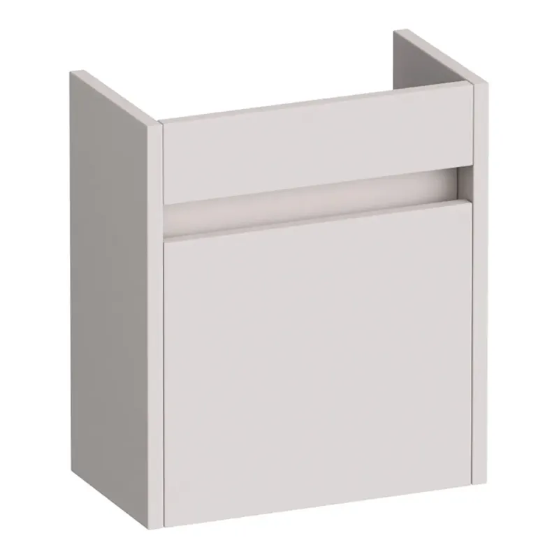 Actieprijs Brauer Adore fonteinkast 40cm met 1 deur linksdraaiend zand mat