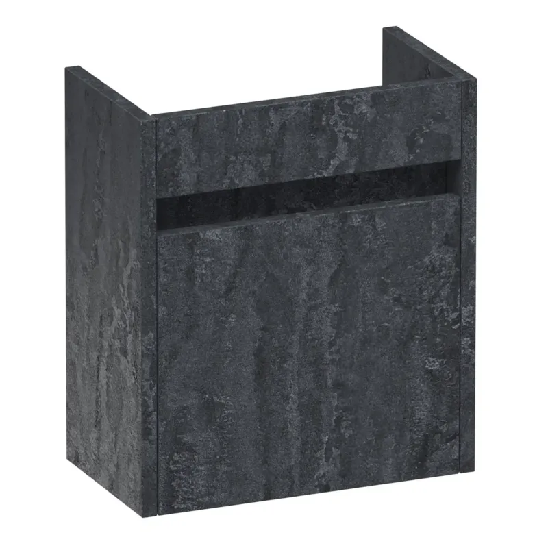 Brauer Adore fonteinkast 40cm met 1 deur rechtsdraaiend damascus Aanbieding