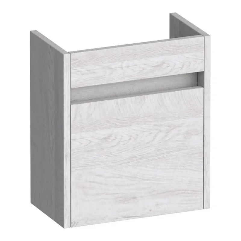 Brauer Adore fonteinkast 40cm met 1 deur rechtsdraaiend forest seashell Speciale Aanbieding