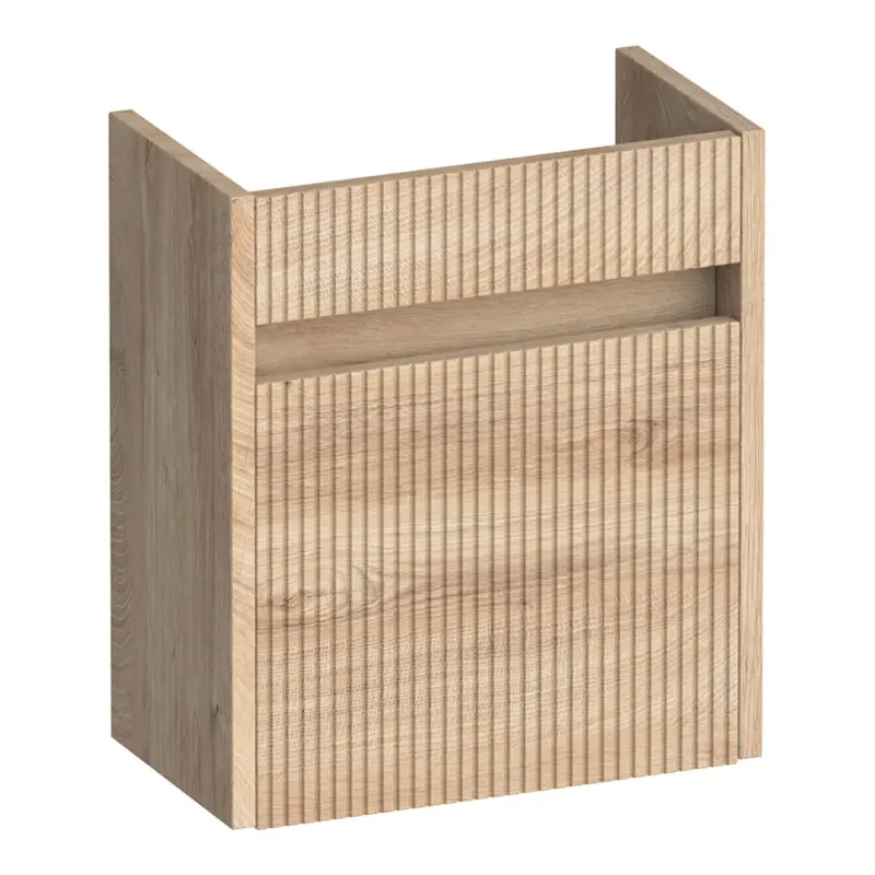 Bestseller Brauer Adore Wavy fonteinkast ribbelfront 40cm met 1 deur linksdraaiend forest wheat