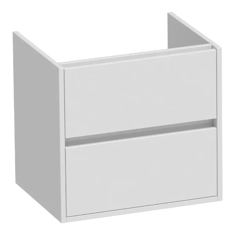 Brauer Adore onderkast 60cm met 2 softclose lades wit glans Voordeelprijs
