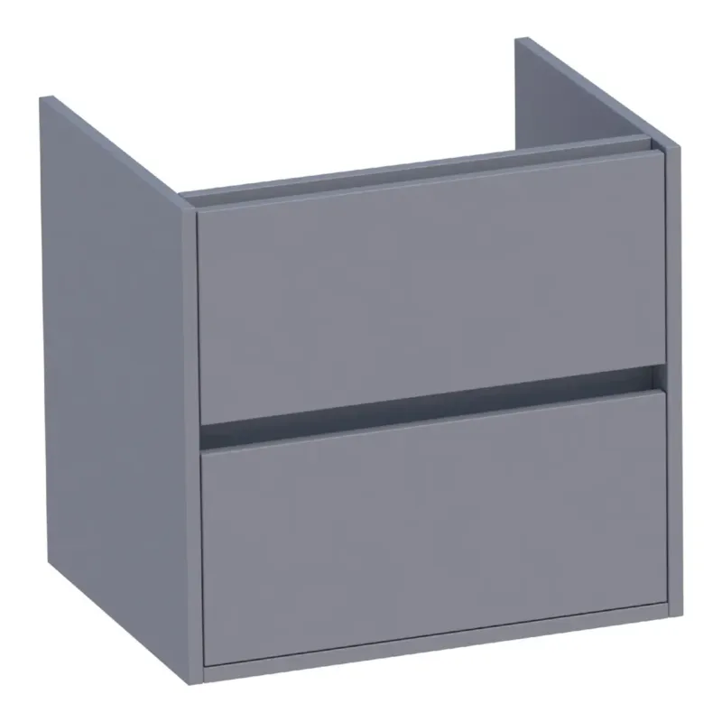 Brauer Adore onderkast 60cm met 2 softclose lades grijs mat Favoriet