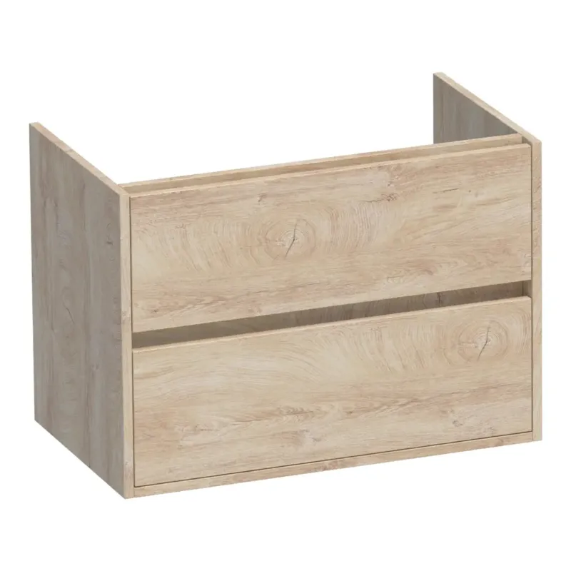 Beperkte Voorraad Brauer Adore onderkast 80cm met 2 softclose lades forest wheat