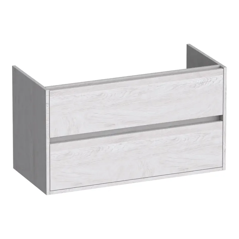 Brauer Adore onderkast 100cm met 2 softclose lades forest seashell Korting