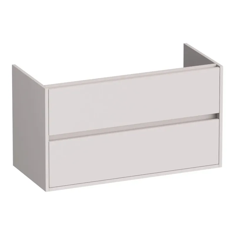 Aanbieding Brauer Adore onderkast 100cm met 2 softclose lades zand mat
