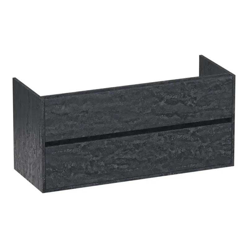 Brauer Adore onderkast 120cm met 2 softclose lades en 2 sifon uitsparingen damascus Actieprijs