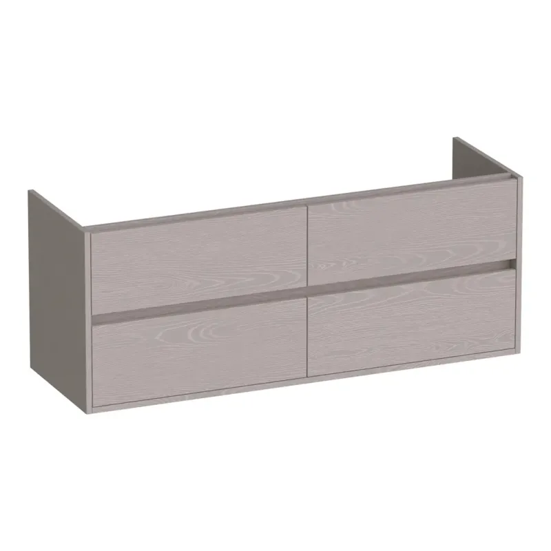Hete Deal Brauer Adore onderkast 140cm met 4 softclose lades timber greige