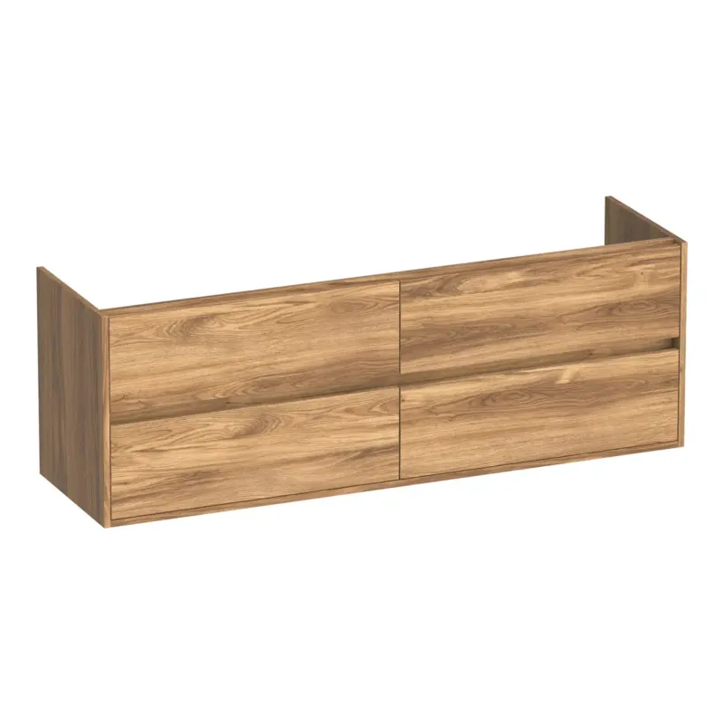 Direct Beschikbaar Brauer Adore onderkast 160cm met 4 softclose lades honey